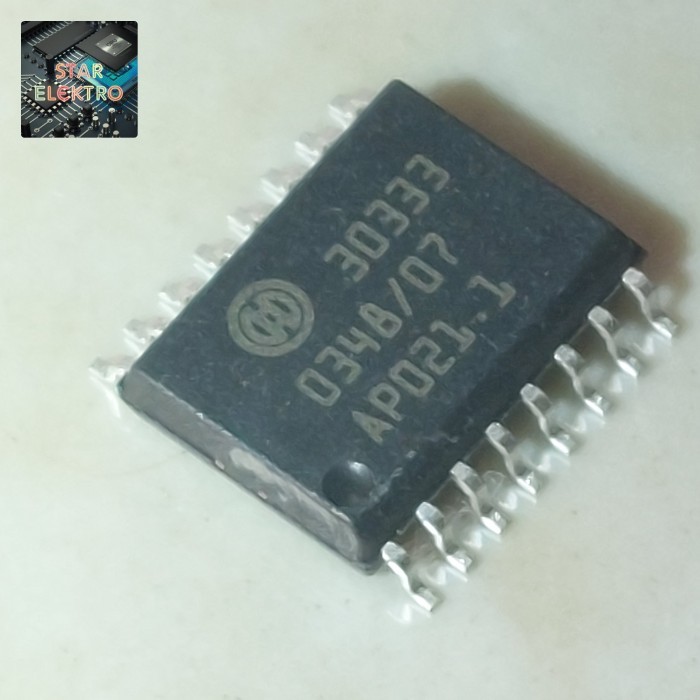 30333 Sop-16 BOSCH 3O333 IC Driver ECU Car Chip Auto Mobile Mobil Otomotif Parts Komponen