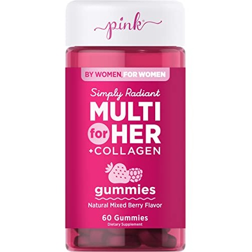PINK Multivitamin for Women | 60 Gummies | Non-GMO & Gluten Free |