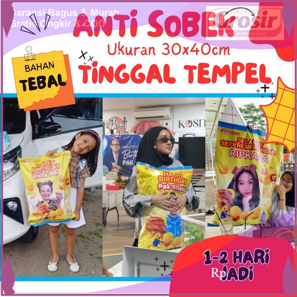 

Pouch Snack Ulang Tahun Anak Ukuran 30x40cm Kantong Bingkisan Souvenir Ulang Tahun Anak Kantong Souvenir Bingkisan Birthday Anak TOKOPRINT