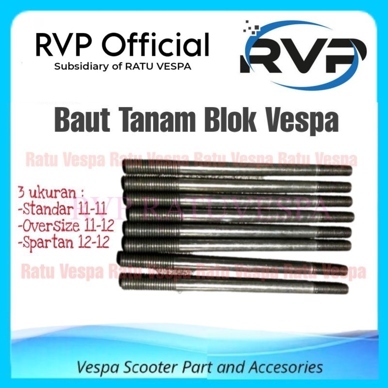Baut Tanam Blok Vespa Super VBB PX Sprint Spartan Excel