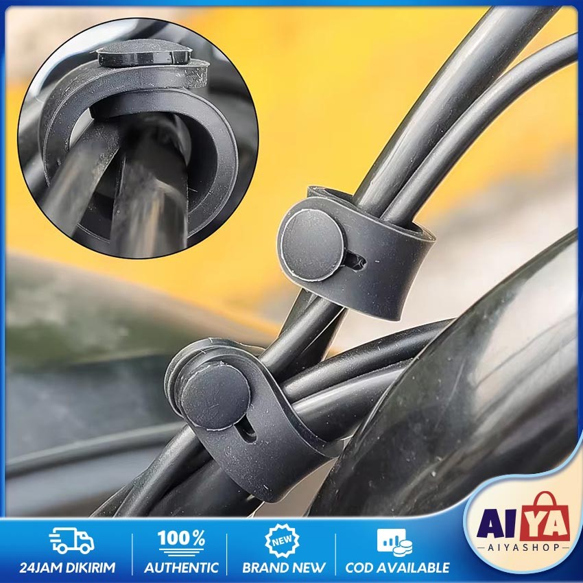5Pcs Pengikat Kabel Ties Body Motor Mobil Perapih Kabel Kabel Motor Mobil Kabel Ties Bisa Buka Reusa