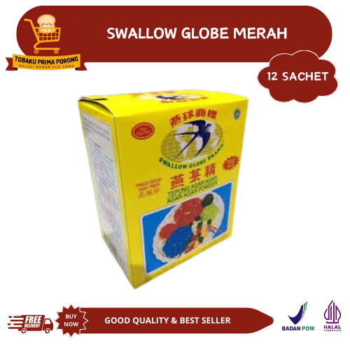 

SWALLOW GLOBE MERAH 1 PAK ISI 12PCS