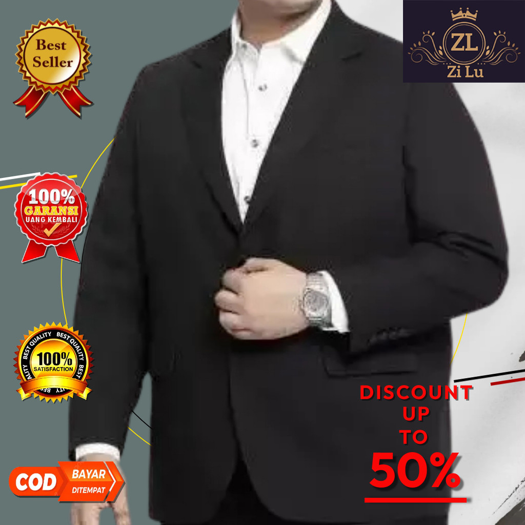 JAS PRIA BIG SIZE BLAZER PRIA CUSTOM