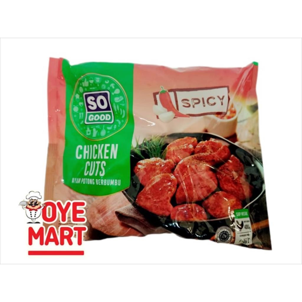 

SO GOOD CHICKEN CUTS SPICY 400GR