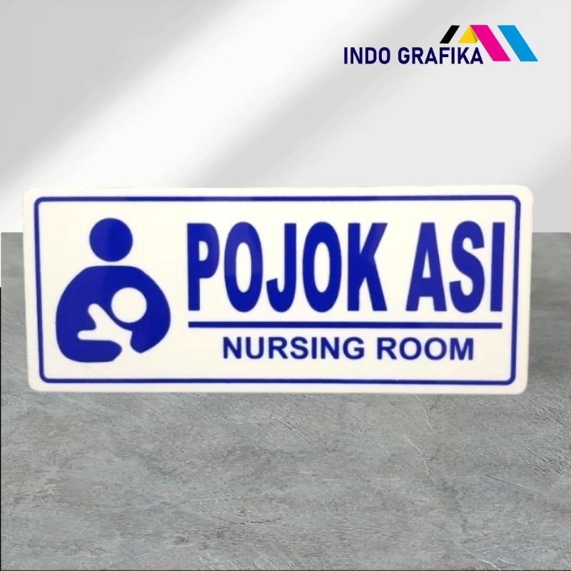 

Papan akrilik sign tulisan POJOK ASI