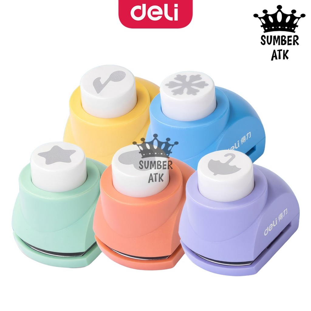 

Deli Pembolong Kertas Berbagai Bentuk / Paper Cutting Embossing / Craft Puncher DIY Bentuk Hati Snow TA901