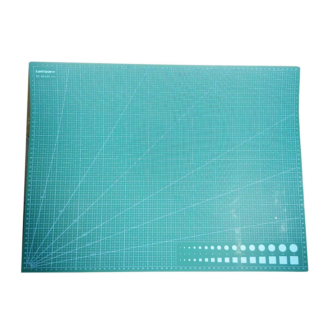 

TD - QJH Taffware Working Pad Cutting Mat Alas Potong Papan Kerja A2 60x45cm - QJ3