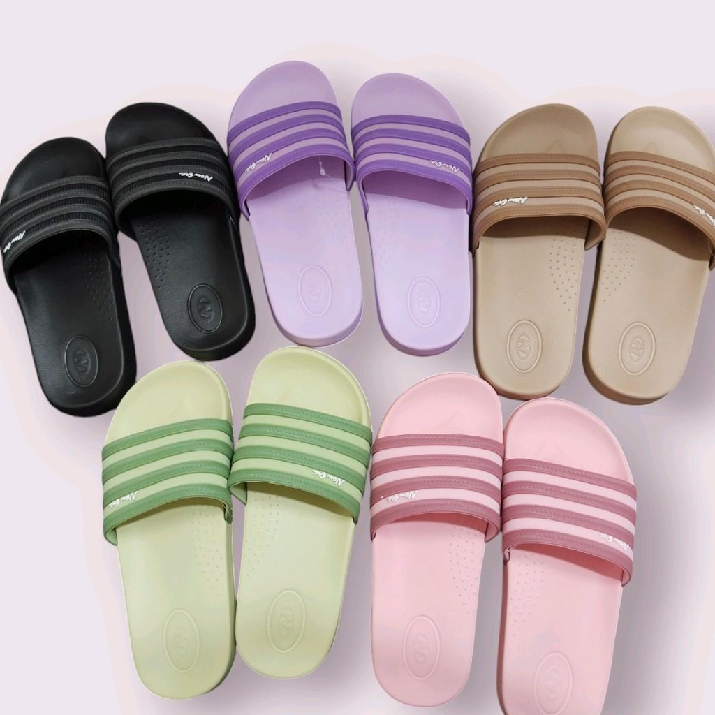 Sendal Selop Karet Perempuan New Era - Sepatu Wanita - Shoes