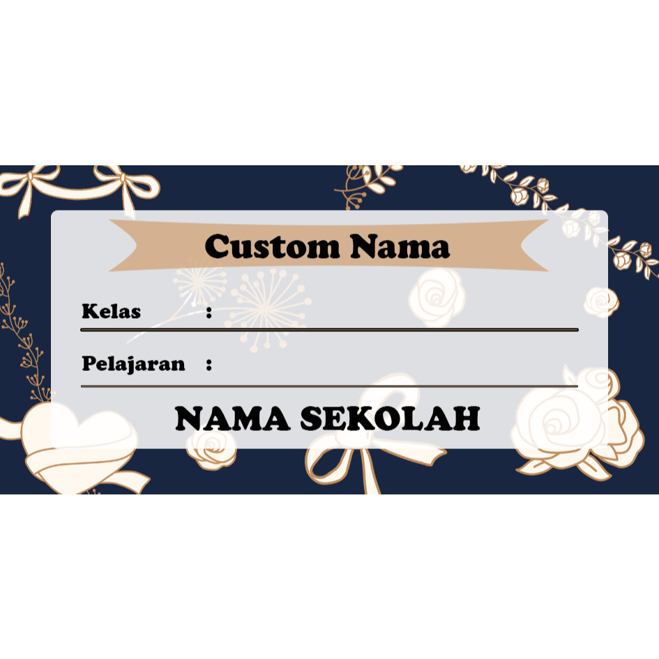 

STIKER LABEL BUKU SEKOLAH ANAK / STIKER BUKU TULIS, STIKER MAPEL, STIKER SAMPUL BUKU SEKOLAH