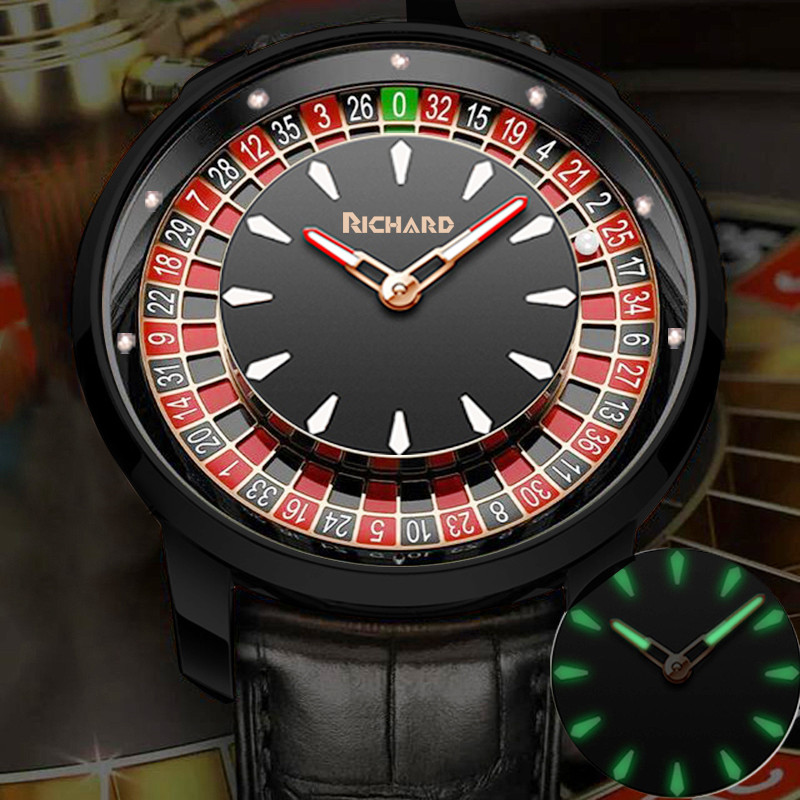 Richard Jacob & Co NH35 Betting Market Mens Mechanical Watches Sapphire Glass Watch Men Top Brands L
