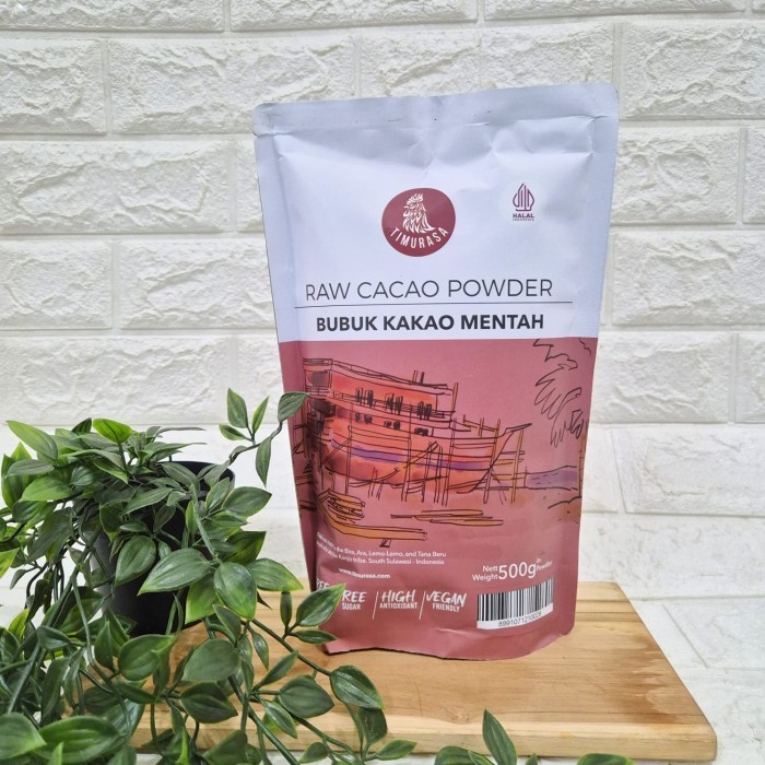 

Raw Cacao Powder Timurasa Kakao Mentah Bubuk 500gr - 500GR