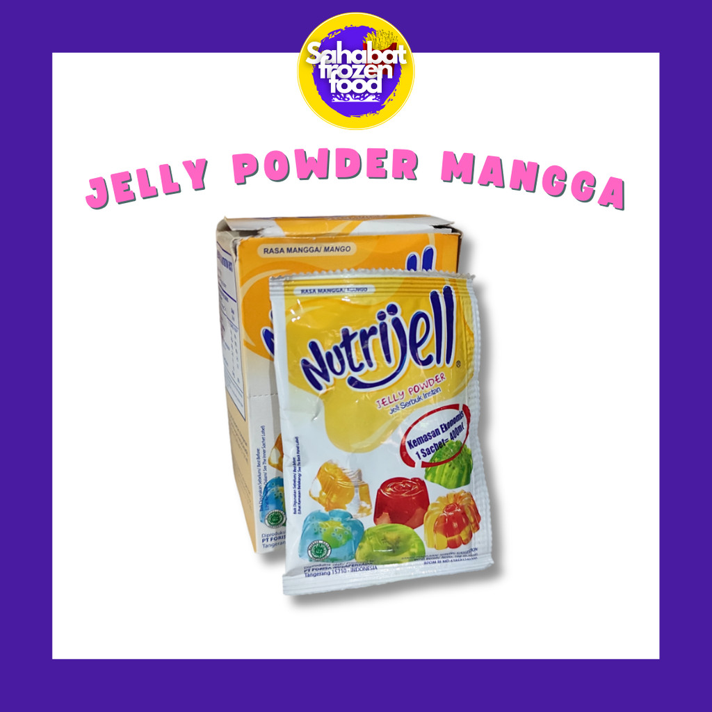 

Nutrijell Mangga 1pcs / Powder Jelly Mangga 10 gr