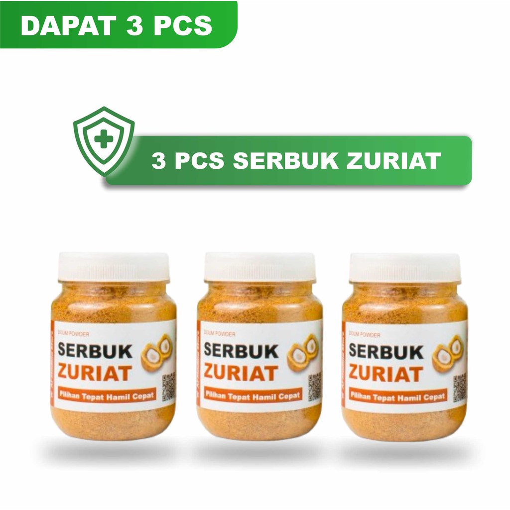 

(dapat 3) Serbuk zuriat 125 Gram Al Madinah