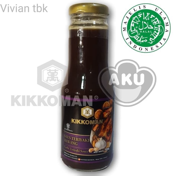 

vv KIKKOMAN SAUS TERIYAKI BAWANG 300g