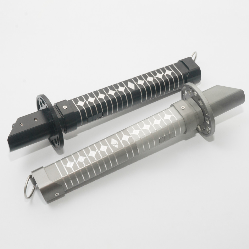 Ronin hidden button design limited edition Metal Handle pixel Laser Sword Heavy Dueling Cosplay