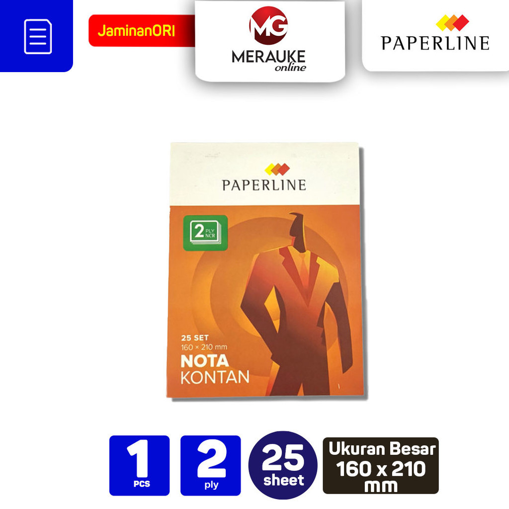 

Nota Kontan Paperline Besar 2 Ply