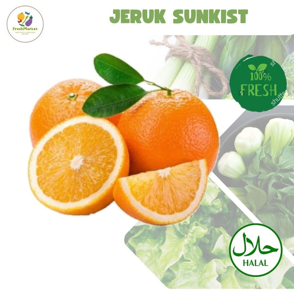 

Jeruk Sunkist Buah Segar 1Kg Freshmarketlampung