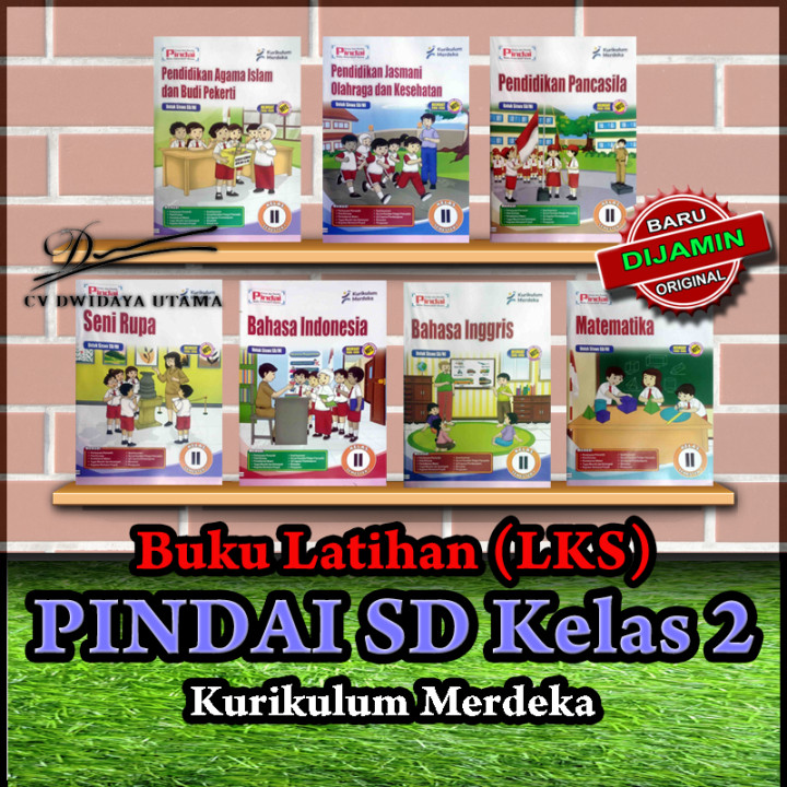

Buku Latihan (LKS) PINDAI SD Kelas 2 - KUR.MERDEKA ( Cetakan 2024 )