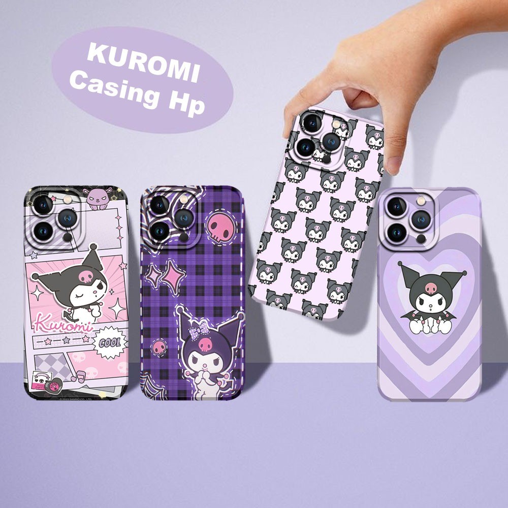 ALL TYPE CASE MOTIF KUROMI UNTUK XIAOMI REDMI NOTE 10 4G REDMI NOTE 105G MI A1 REDMI A1 REDMI 8 REDM