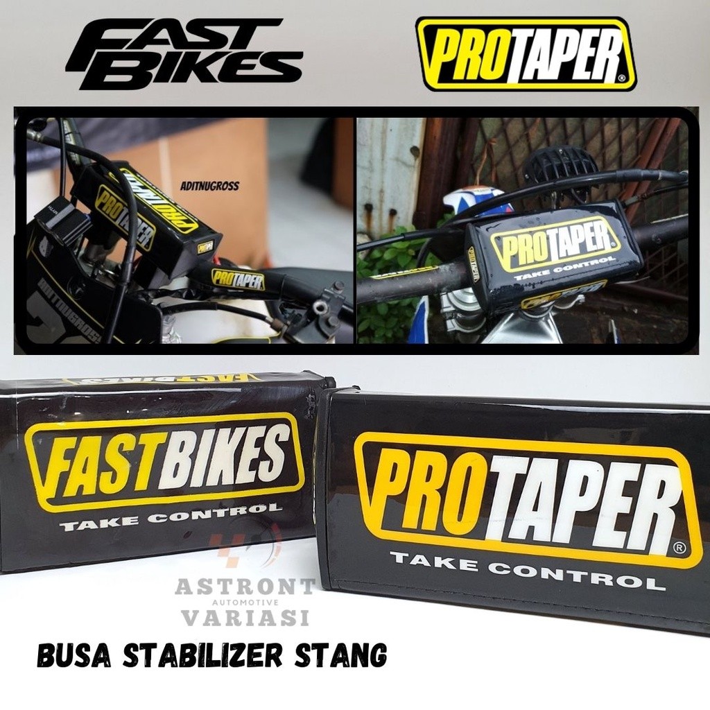 Busa Stabilizer Stang Fatbar Protaper Kotak Busa Gabus Stang Pelindung Motor Trail Cross Klx