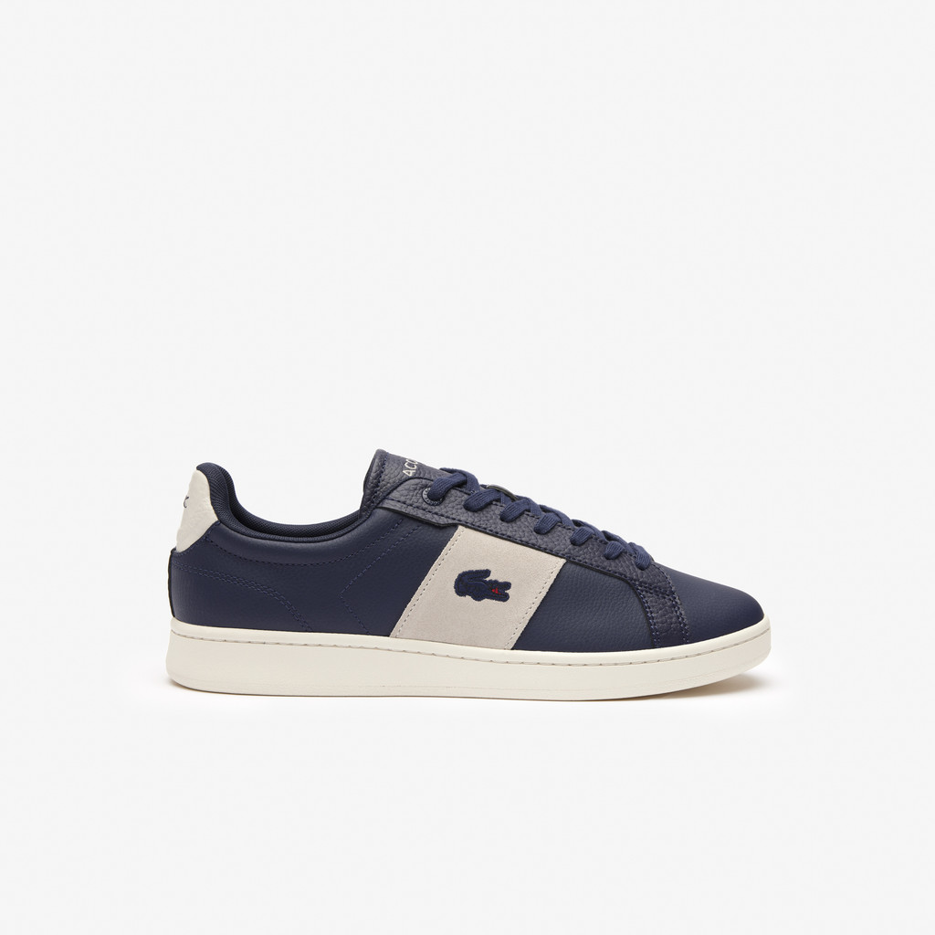 Sepatu Pria Lacoste Carnaby Pro CGR Bar Smooth Leather Navy (746SMA0041J18) Original