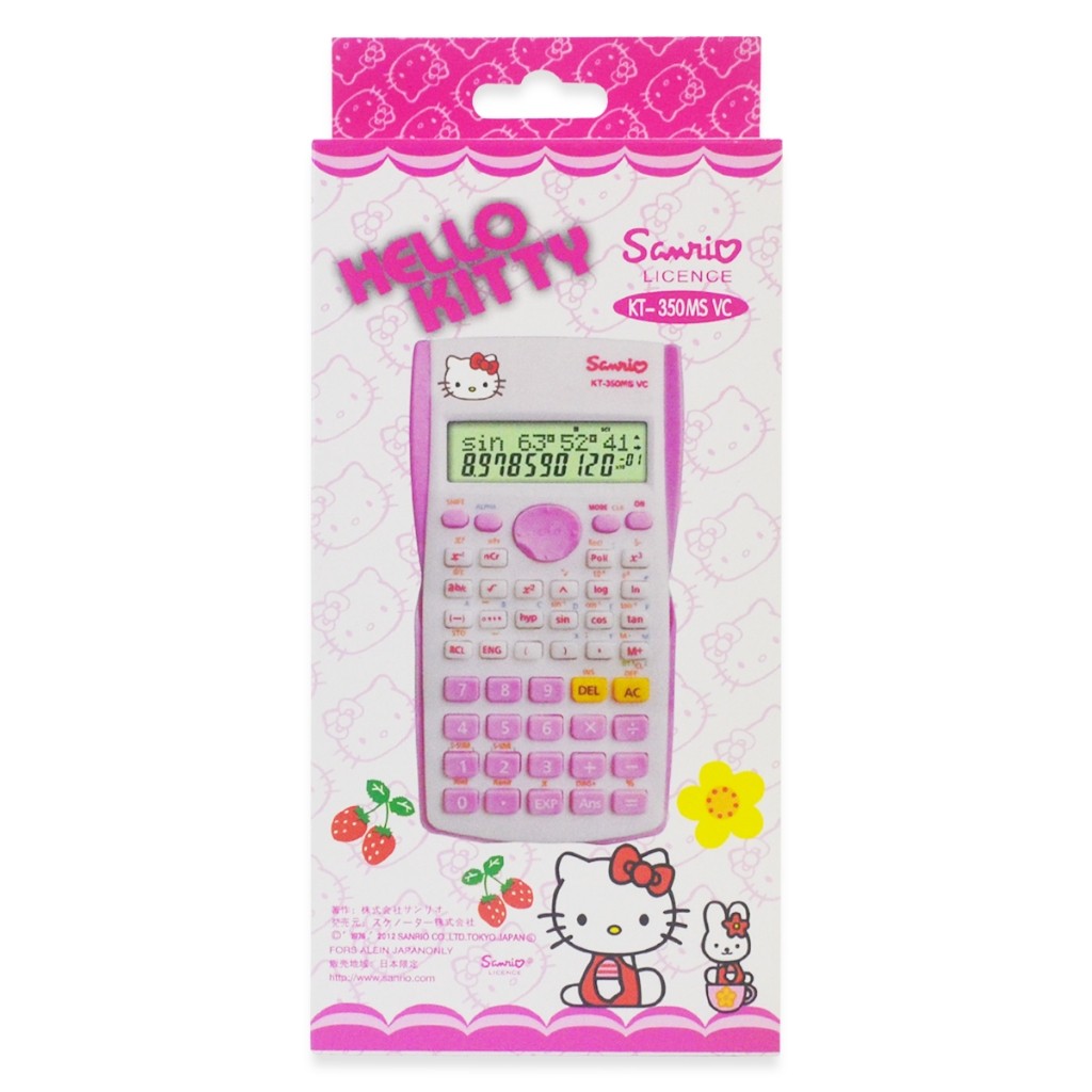 

Kalkulator KT-350 MS VC Kalkulator Scientific Hello Kitty KT-350 MS VC Kalkulator Calculator