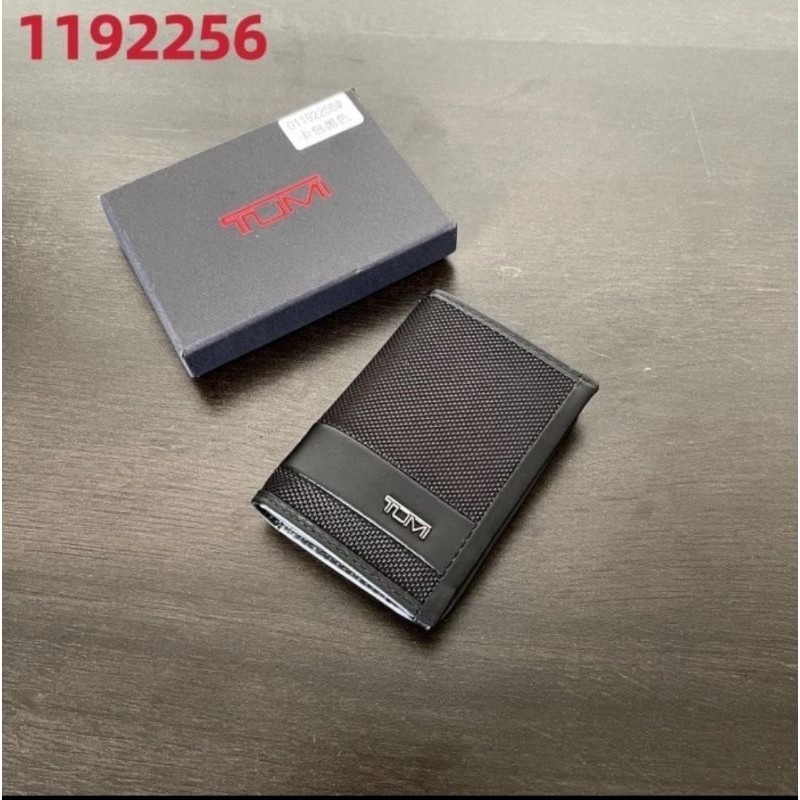 DOMPET TUMI GUSSETED CARD HOLDER WALLET T U M I