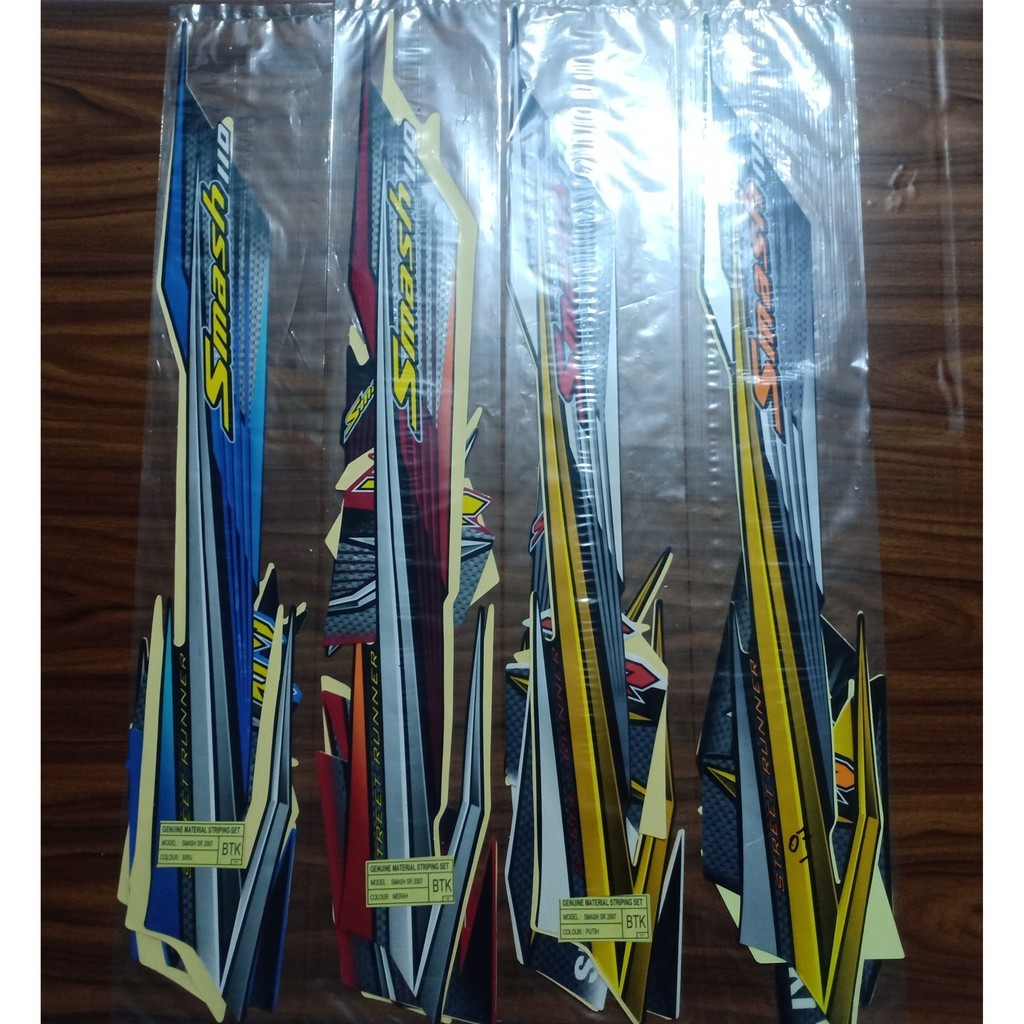 Striping sticker Suzuki smash SR 2007 2008