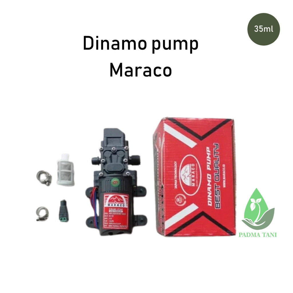 DINAMO PUMP/CUCI MOBIL MOTOR/DYNAMO SPRAYER ELEKTRIK DC 12V 110 PSI MERK MARACO ORIGINAL