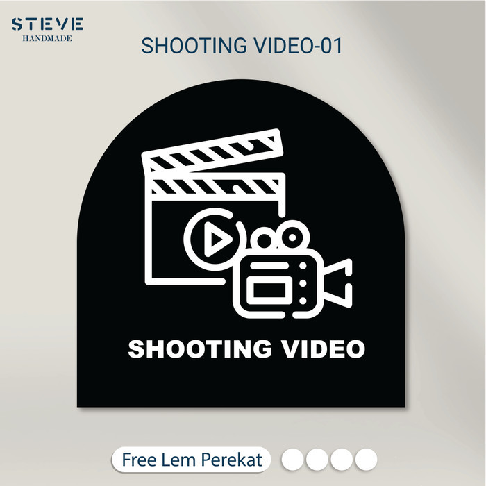 Sign Board Shooting Video | Papan Tanda Shooting Video Label Akrilik Sign Board
