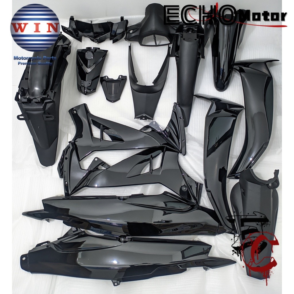 Full Body Vega R New 2006 2007 2008 2009 Hitam WIN | complete set bodi lengkap komplit kasar halus m