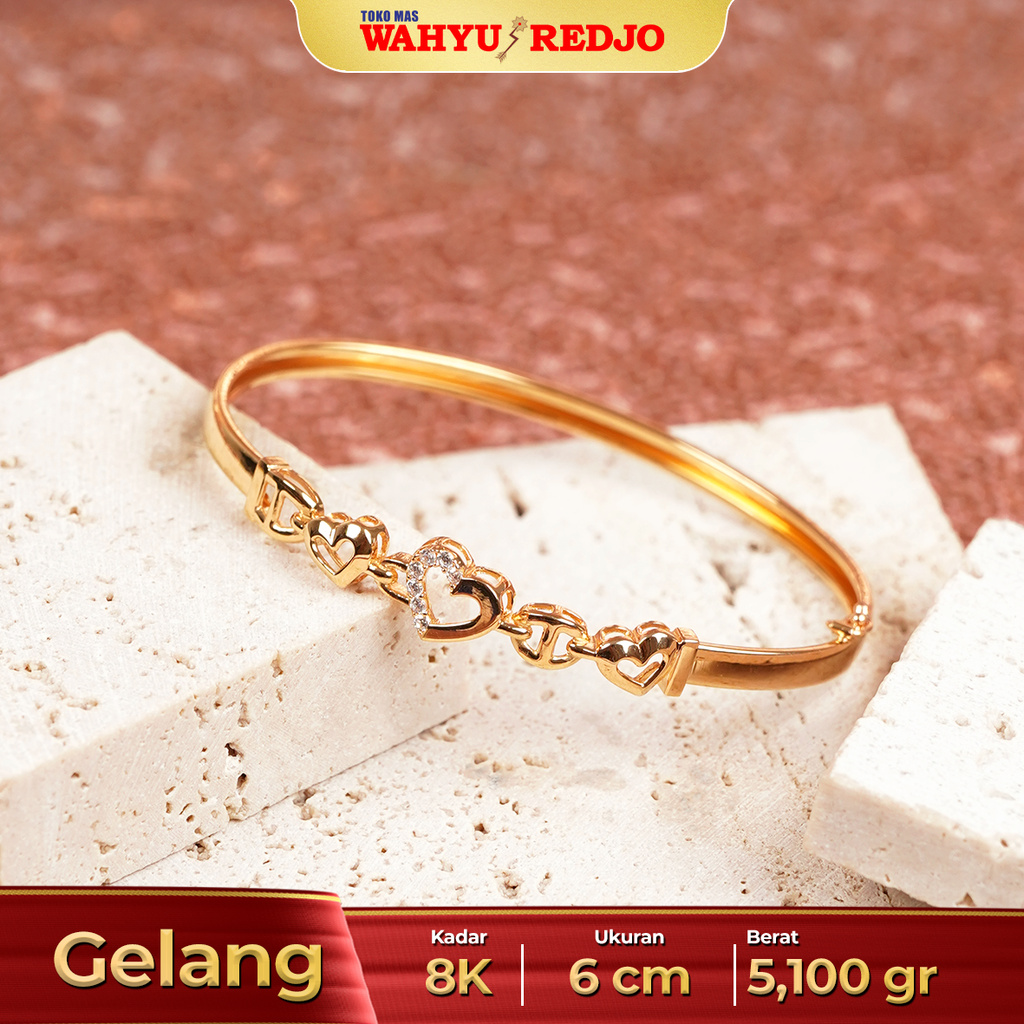 GELANG EMAS 16K WAHYU REDJO GL-16K-25401310