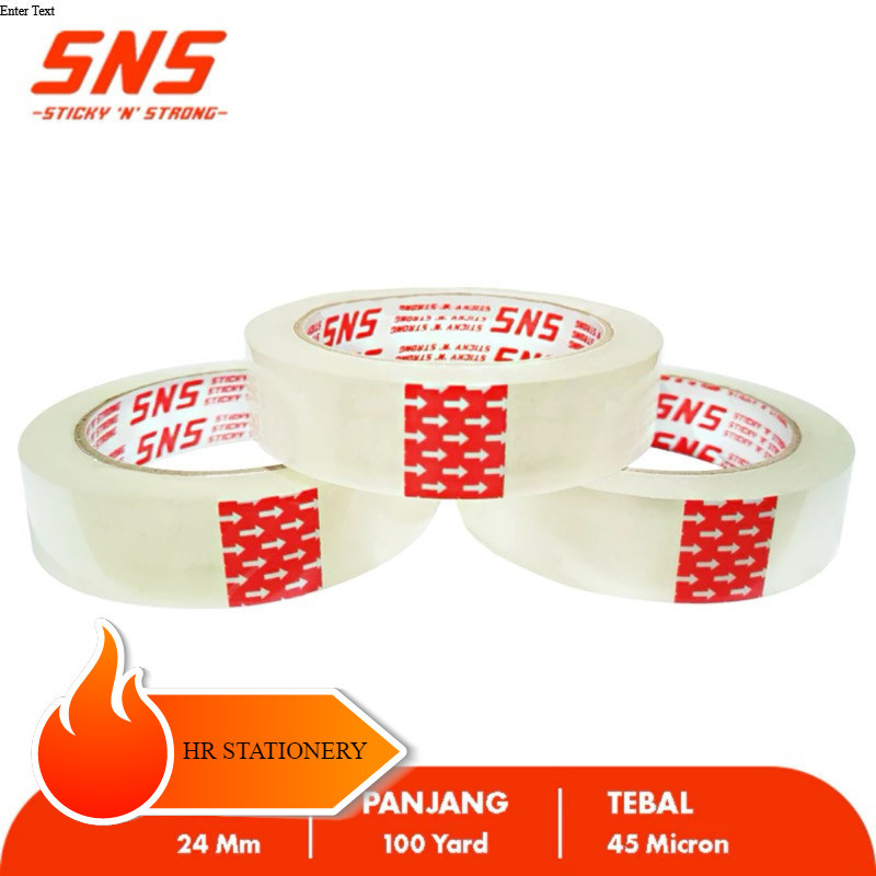 

ISOLASI BENING 24 MM X 100 YARD SNS