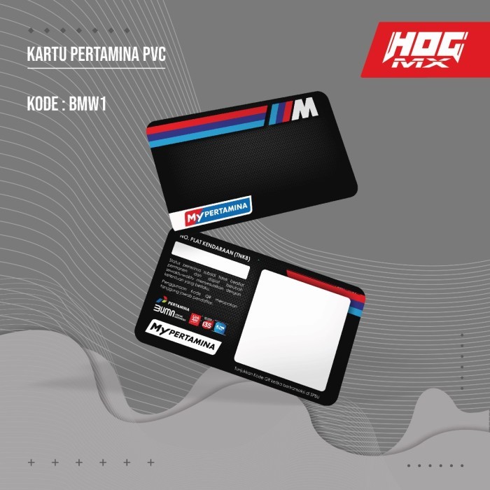 

Cetak Kartu My Pertamina BMW Custom Bahan PVC Print UV Awet Anti Air dan Tidak Luntur Kualitas Terbaik