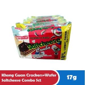 

KHONG GUAN CRACKERS+WAFER SALTCHEESE COMBO SCT 20/17g