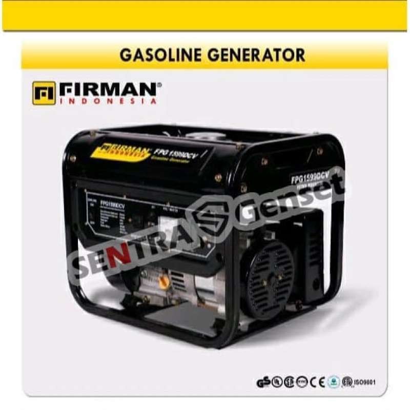 Genset 1000 watt. Genset Firman FPG 1599 DCV