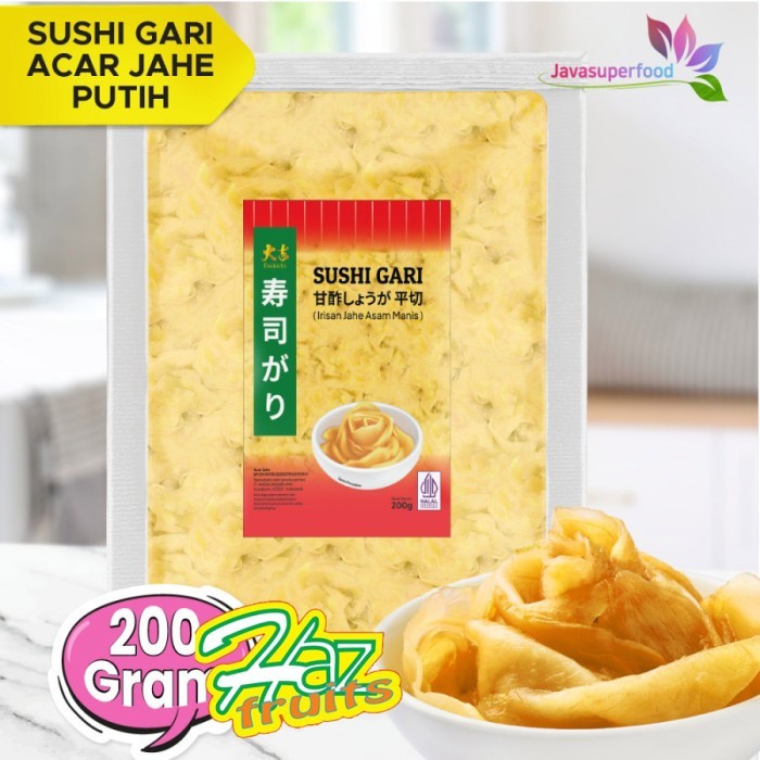 

Daikichi Sushi Gari White | Acar Jahe Putih 200 Gram