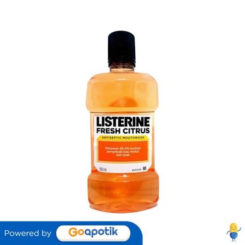 Listerine Citrus 500 Ml Botol