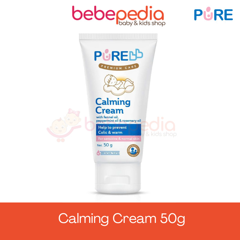 Pure Baby Calming Cream 50gr / Cream Untuk Perut Kembung Bayi