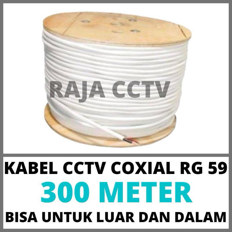 KABEL CCTV AZURA 300M RG59+POWER