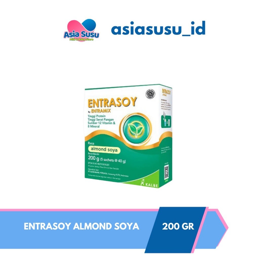 

Entrasoy - Nutrisi Khusus dan Lengkap dengan Protein Nabati