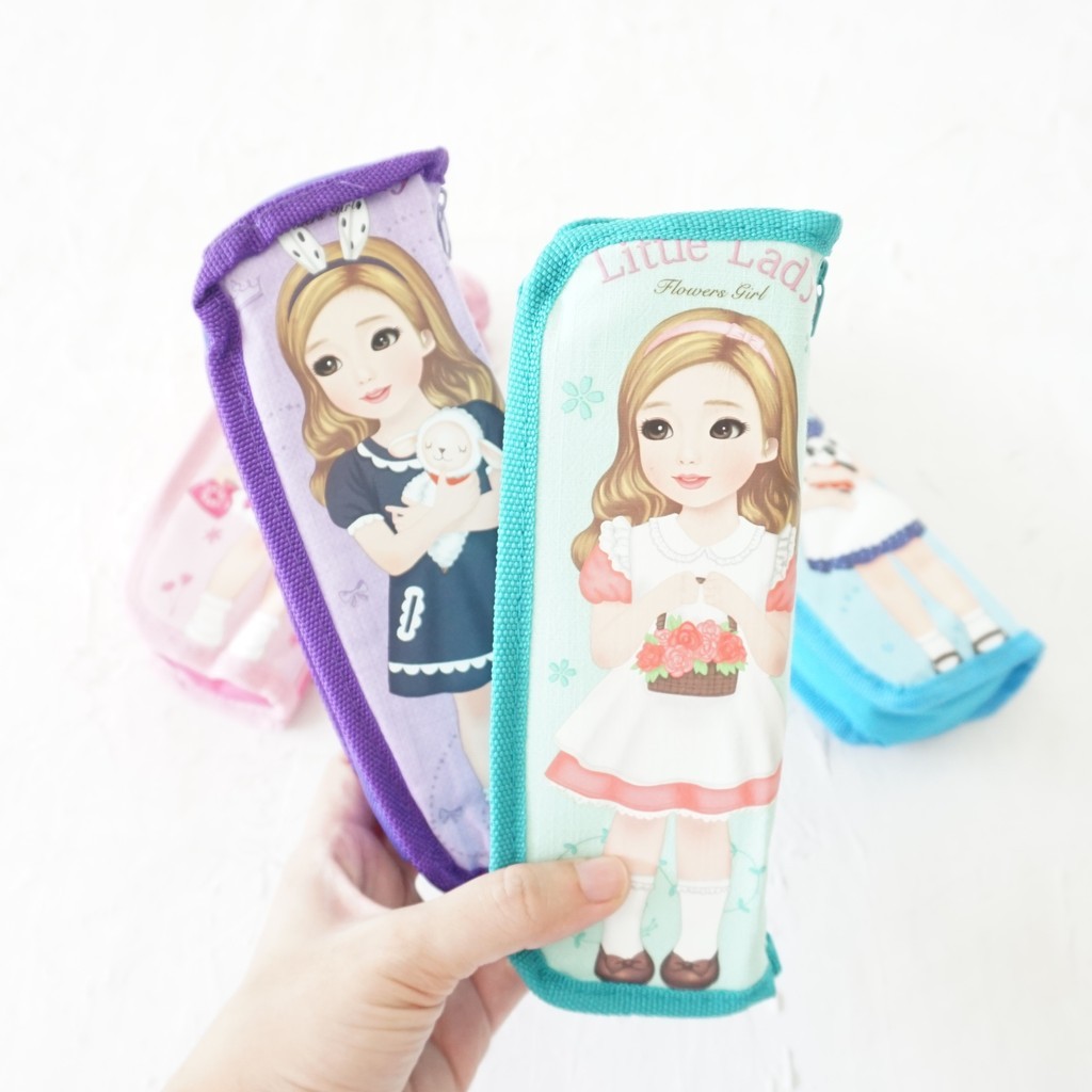 

PENCIL CASE ANAK CEWEK / TEMPAT PENSIL LUCU / TEMPAT PENSIL RESLETING
