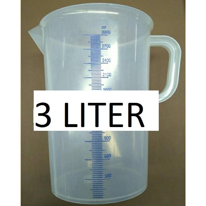 GELAS TAKAR / UKUR 3 LITER GREEN LEAF 1833