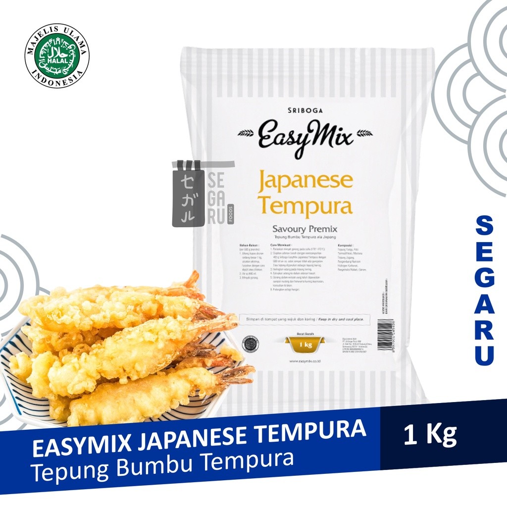 

Tepung Tempura Sriboga Easymix Japanese Tempura 1Kg