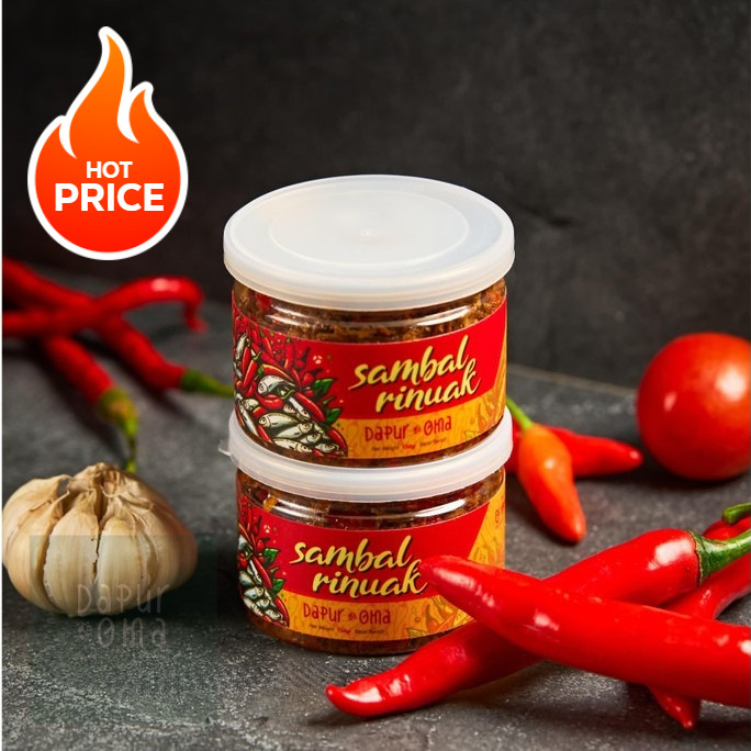 

Sambal Dapur Oma ft Uda Jenggot - Paket Sambal 2 Pcs Bebas Pilih