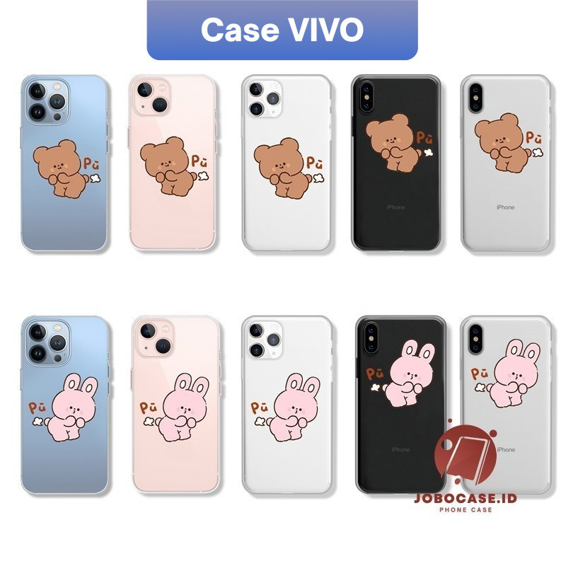 Cute Couple Case Vivo Y17 Y12 Y20 Y12i Y35 Y22 Y11 Y15 Y12s Y15s Y36 Y16 Protective Case