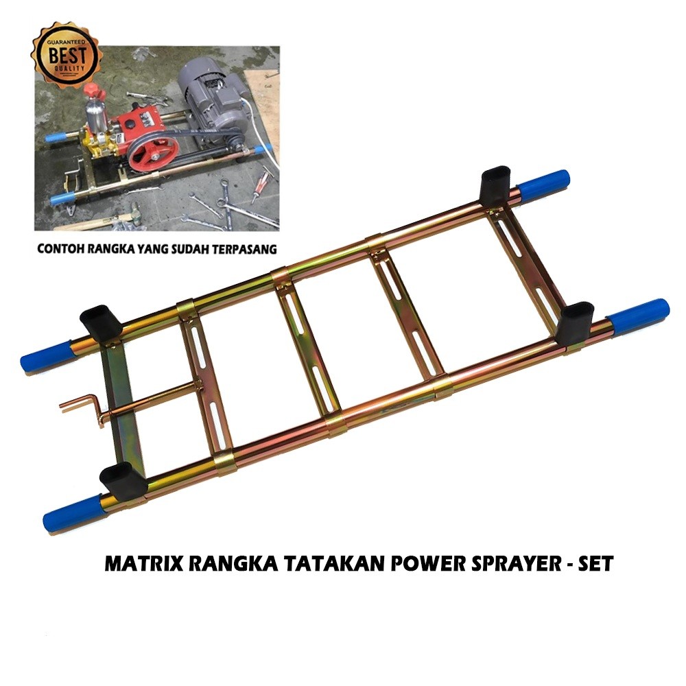 Sasis frame dudukan mesin steam cuci motor / Sasis rangka Sanchin