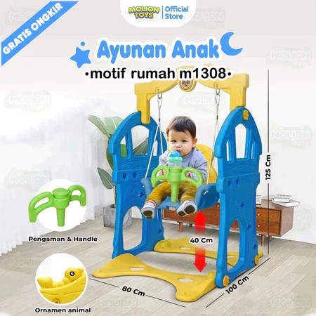 Molion Mainan Ayunan Swing Playground  || M1308