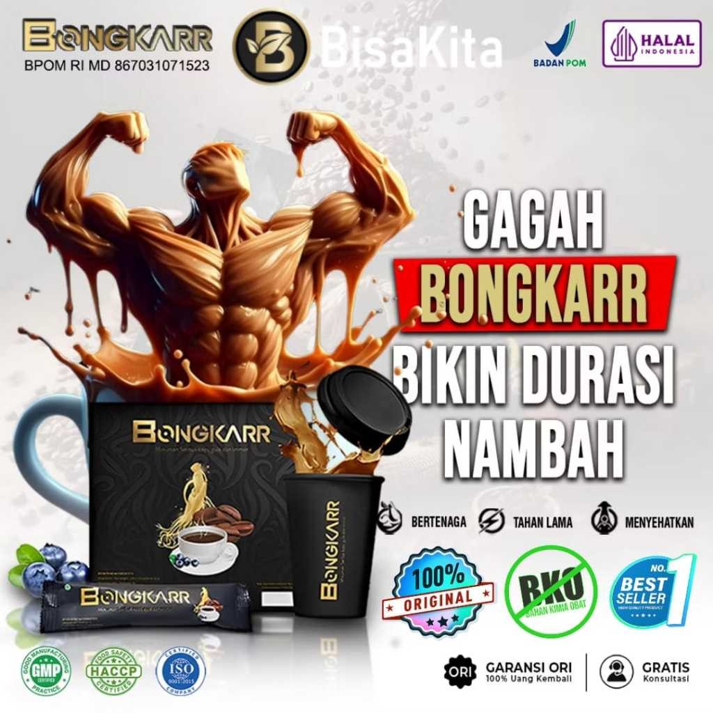 

BONGKARR KOPI 1 BOX ISI 10 SACHET ORIGINAL