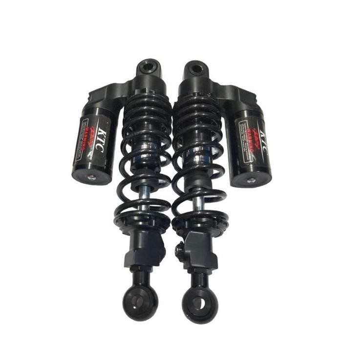 Shockbreaker Belakang Tabung Atas 280MM-340MM Copy Warna Full Hitam Jupiter Vega R Fizr - Rx King Su